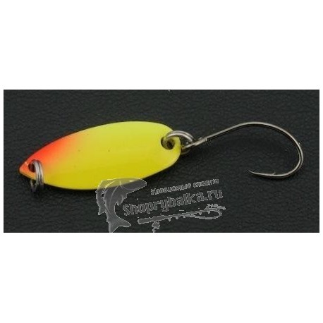 Блесна колеблющаяся GT-Bio Super Trout Wide, 30 мм, 3.5 гр, цвет S01