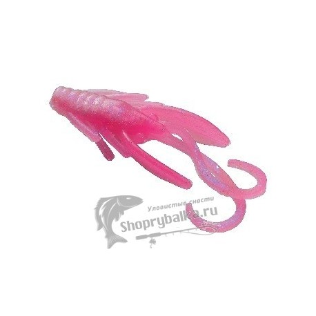 Нимфа Berkley Powerbait Sparkle Pink Shad, 12 шт., 25 мм, с блестками