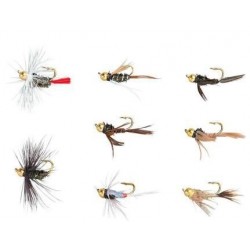 Набор мух Balzer trout  GOLD HEAD NYMPHS 8 шт