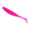 Силиконовые съедобные приманки Sakura SLIT SHAD 2" 50 мм 005 Glow Pink