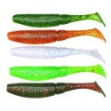 Набор силиконовых съедобных приманок Sakura SLIT SHAD 3.3" 85 мм