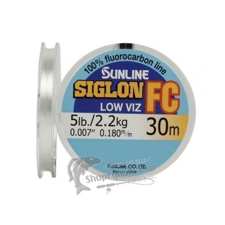 Флюорокарбоновая леска Sunline SIGLON FC 30 m Clear 0.29 mm 5.4 kg