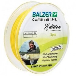 Шнур плетеный Balzer Edition Line Spin 8X Yellow 0,08