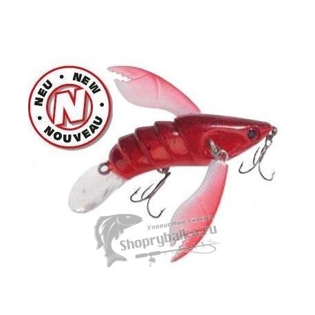 Воблер Balzer Shirasu Crazy Crawler SI Red 70
