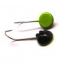 Мормышка форелевая Black/Chartreuse