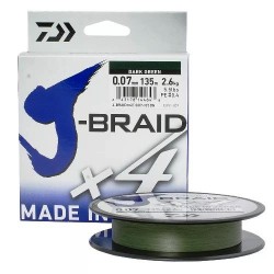 Плетеный шнур Daiwa J-Braid X4 0.10