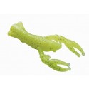 Berkley, Micro Sparkle Craw  Chartreuse 25 мм., Искусственный рак (уп.12 шт)