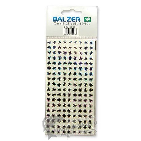 Наклейка голографическая BALZER  (глаза) (2шт)